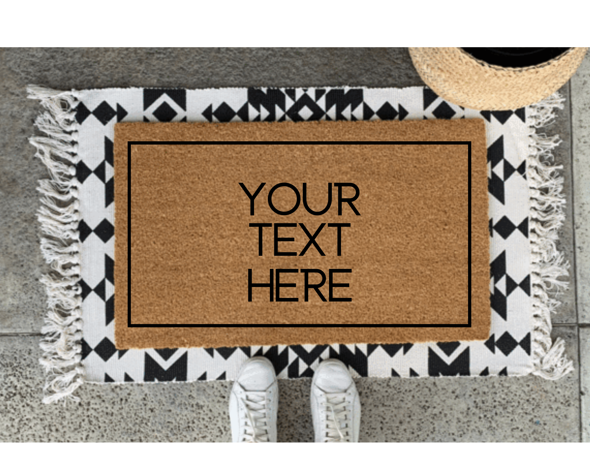 Personalized Framed Doormat